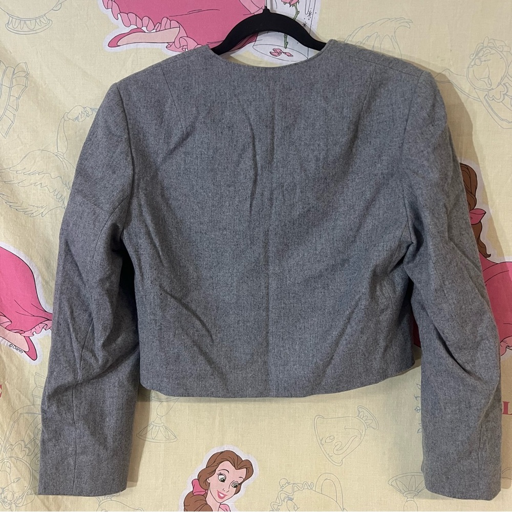 Vintage Miss Pendleton Gray Women's Wool Blazer - Picture 3 of 9